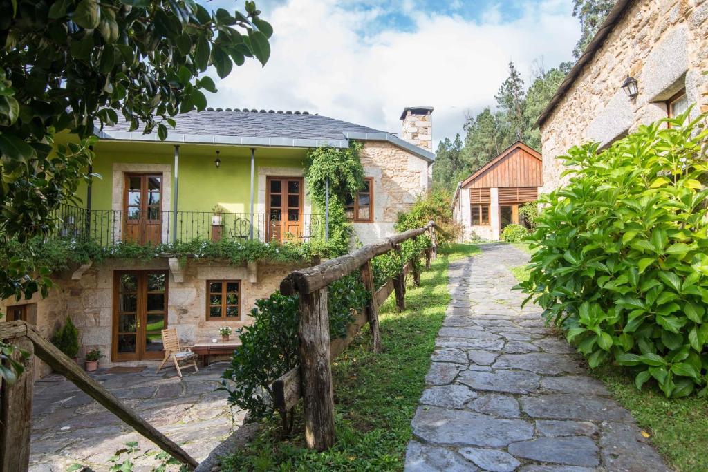 Casa Rural Grana Da Acea Monfero Екстериор снимка